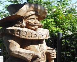 It is also said that the castle is haunted. It is said that the mystical Petermännchen (little Peter) lives down the huge cellar vaults of the castle.